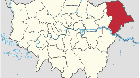 Havering London boroughs map