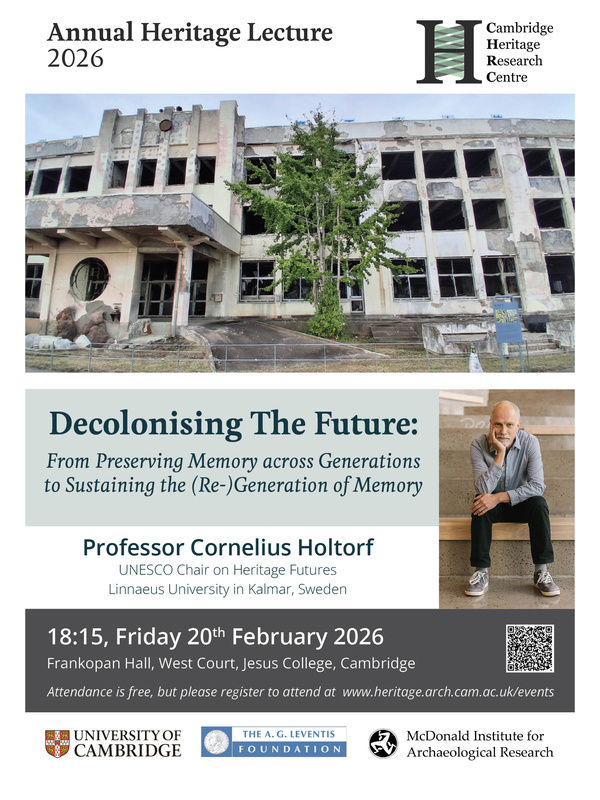 Annual Heritage Lecture Poster 2026