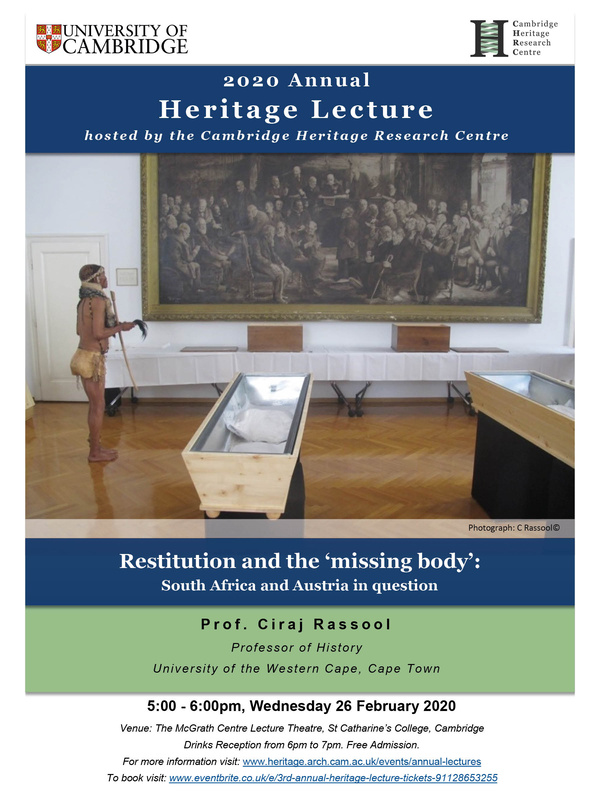 CRassool Lecture Poster